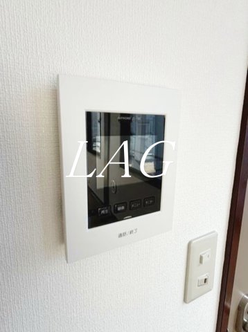 セキュリティ　モニター付きインターフォンです。