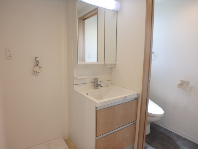 洗面設備　朝の準備はここから