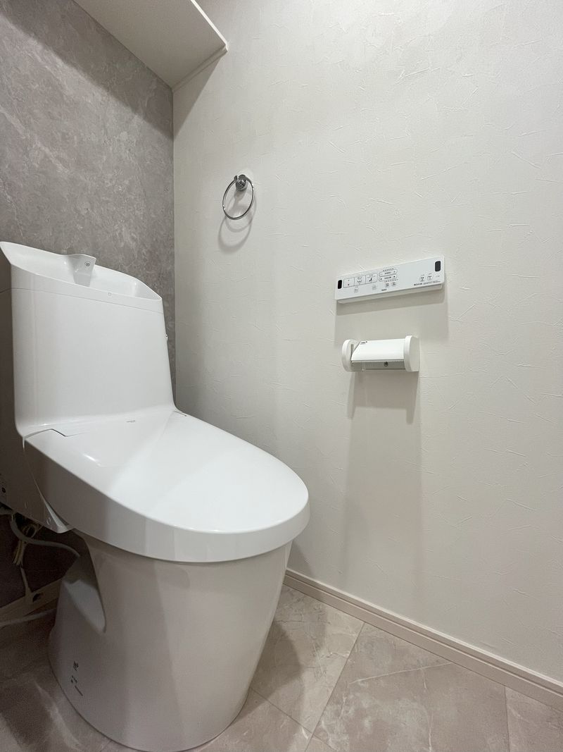 トイレ　トイレもきれいです