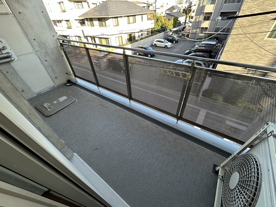 バルコニー　※別部屋の写真です