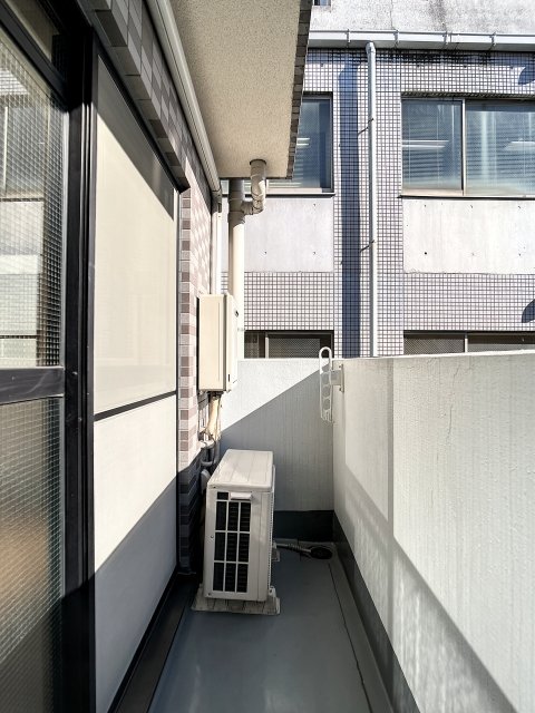 バルコニー　広々としたバルコニーです