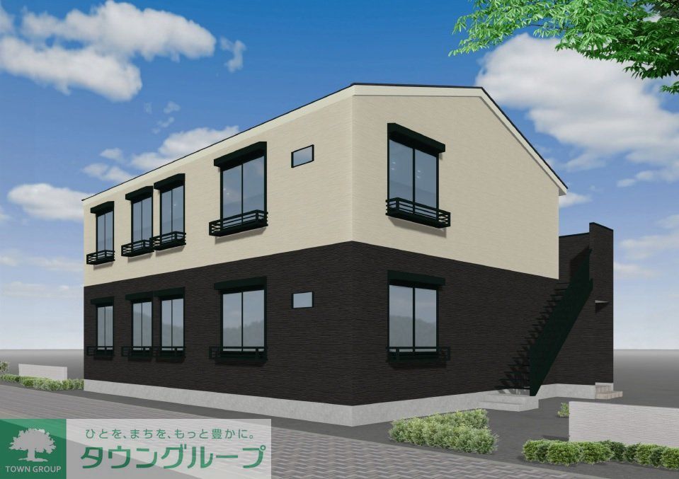 建物外観　外観パース