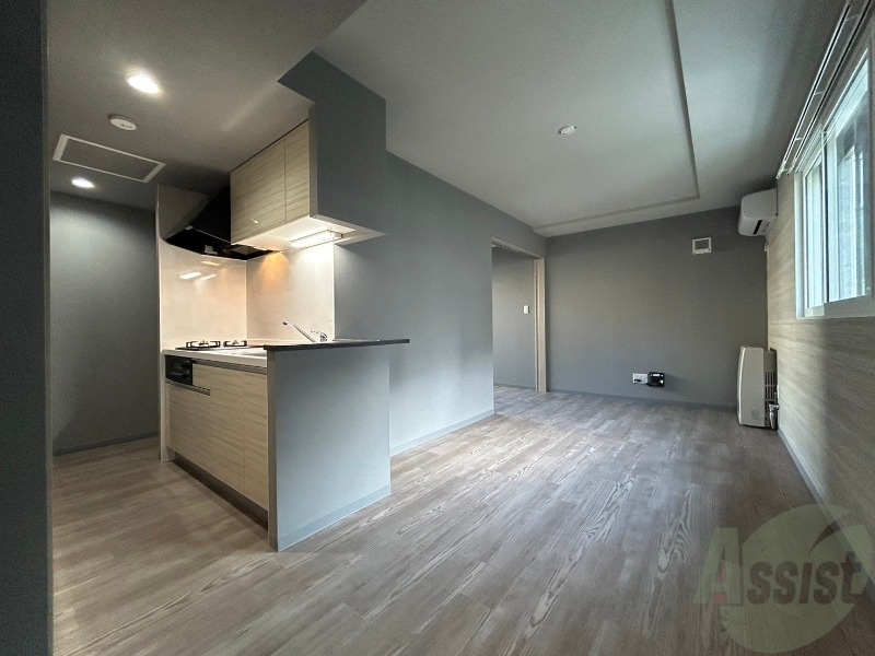 居室・リビング　広々としたリビングですね。使い勝手がよさそうですね！