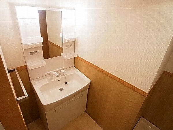 洗面設備　別部屋のお写真です