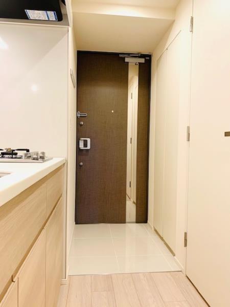 玄関　収納もある玄関です