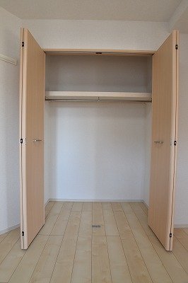 収納　十分な収納スペースがあります