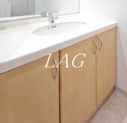 洗面設備　洗面台です。（同仕様です。）