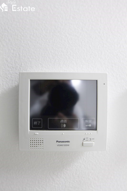 セキュリティ　カラーモニター付きインターホン