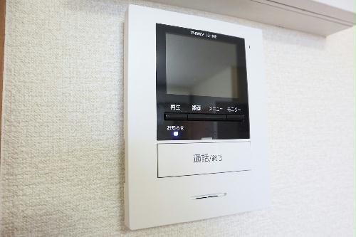 セキュリティ　モニター付きインターホン