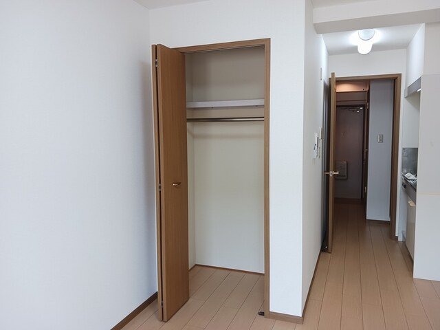 収納　たっぷりとした収納スペースです