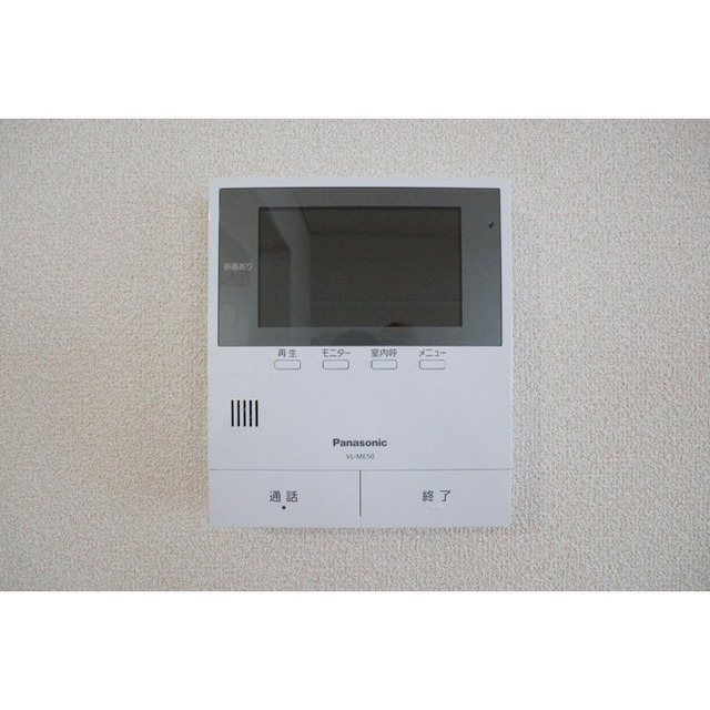 セキュリティ　モニター付きインターホン