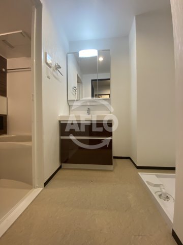 洗面設備　プレジオ難波ASIAN（プレジオ難波アジアン）　洗面脱衣所