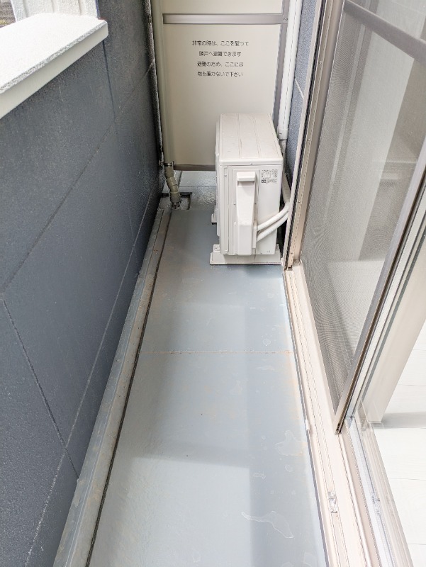 バルコニー　図面と現状に相違がある場合には現状を優先