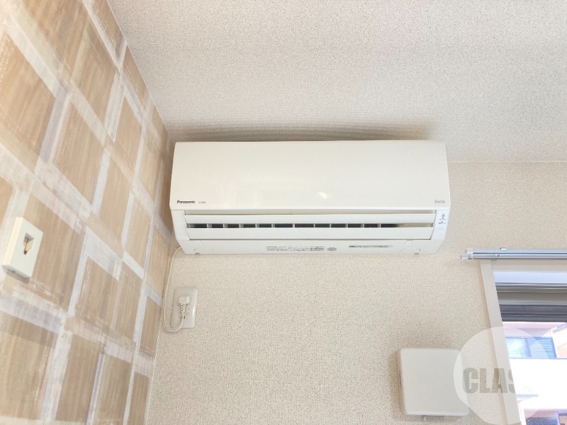 その他設備　エアコンは欠かせません♪