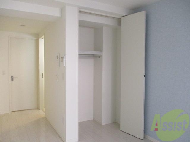 収納　クローゼットも大変広くなっております