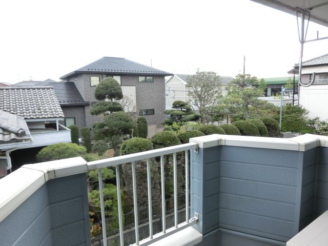 眺望　2階からの景色です