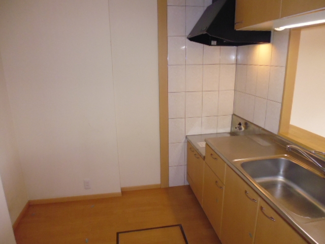 キッチン　ガスコンロ設置可