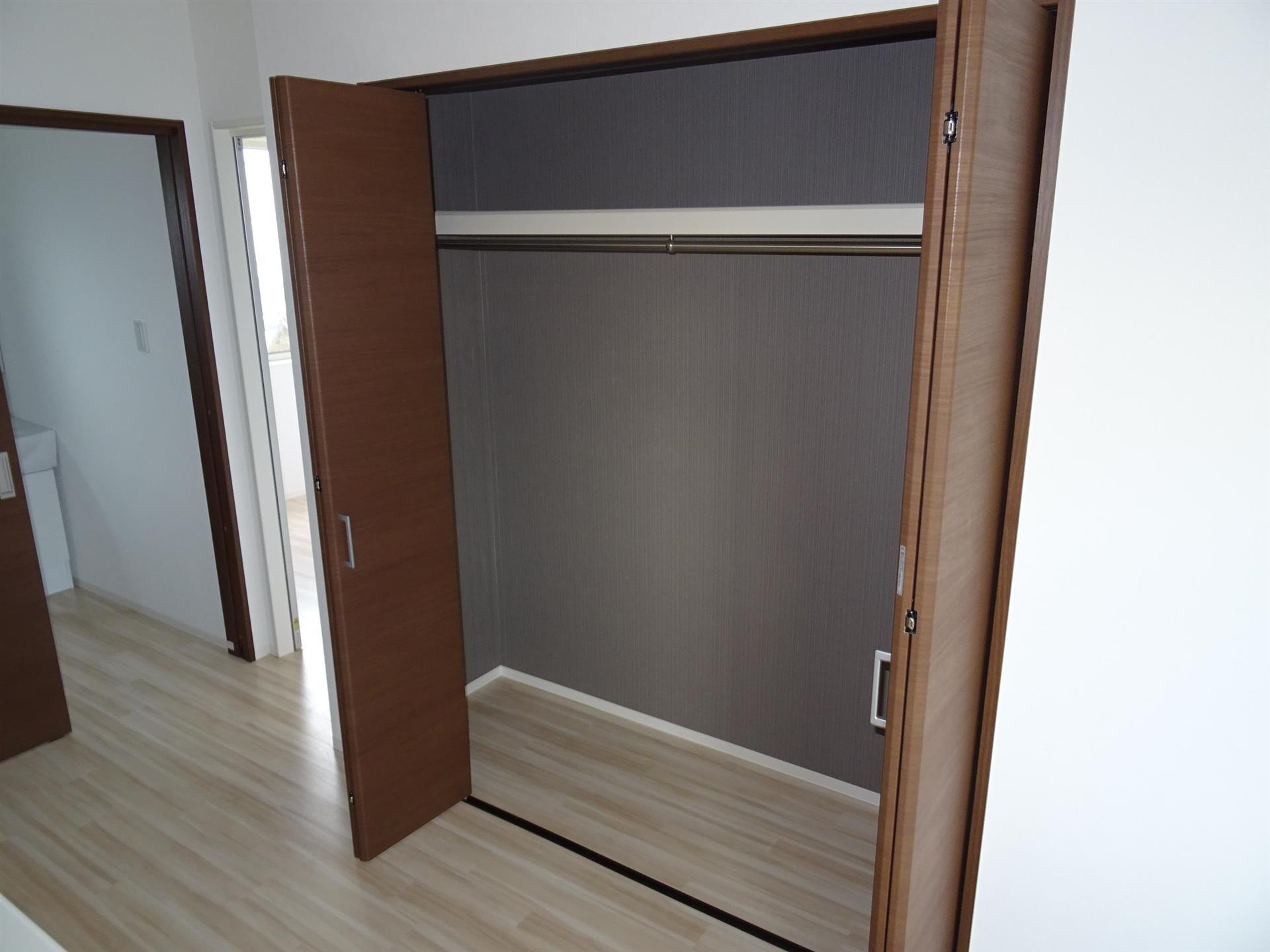 収納　容量たっぷりのクローゼット収納があります！