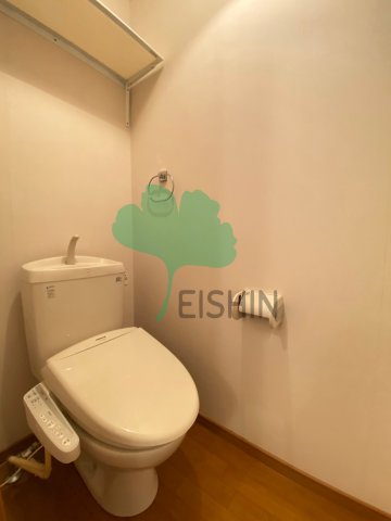 トイレ　清潔感のあるトイレです。