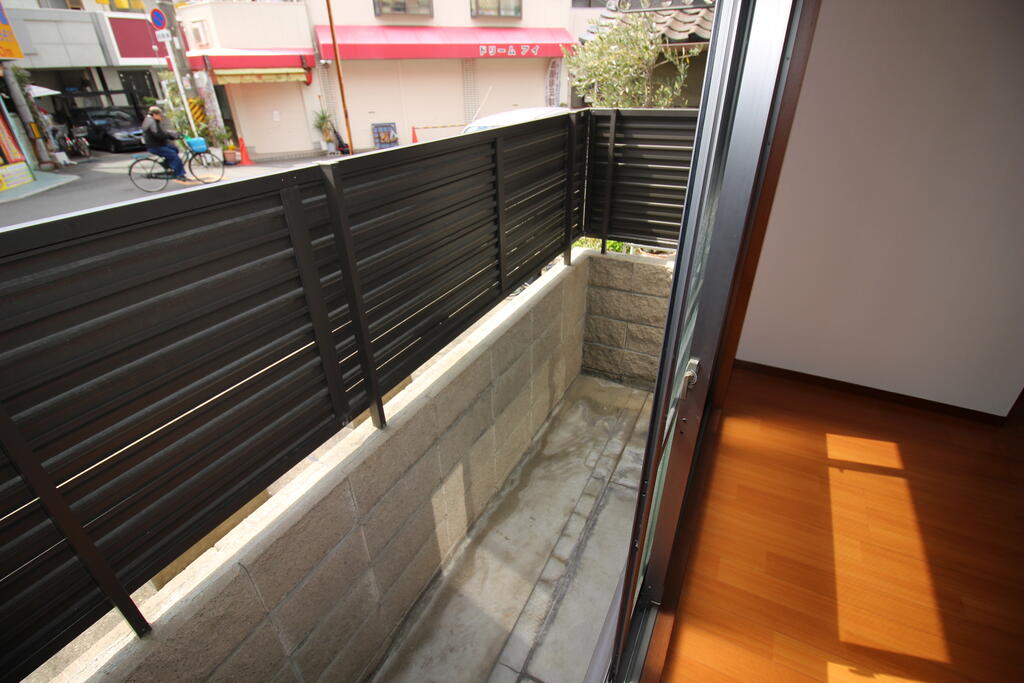 バルコニー　バルコニーを撮影