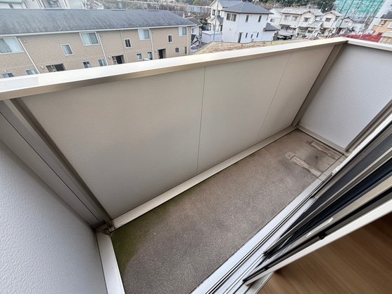 バルコニー　※別部屋の写真です
