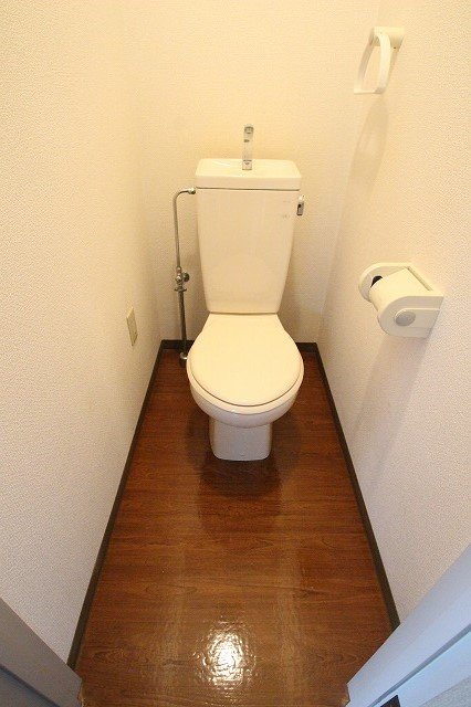 トイレ　同物件、別号室のものです。