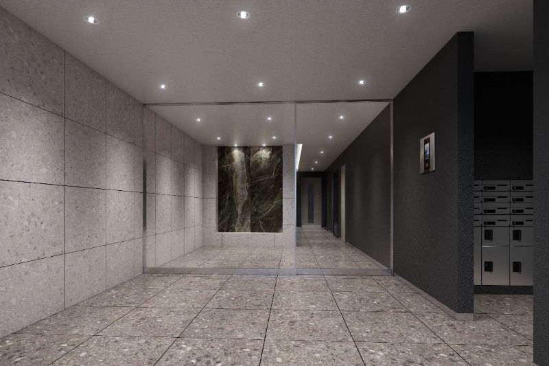 エントランス　毎日通るエントランス♪