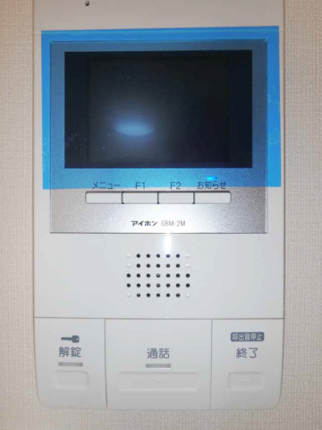 セキュリティ　モニターホン付きで来客時も安心☆（イメージ）