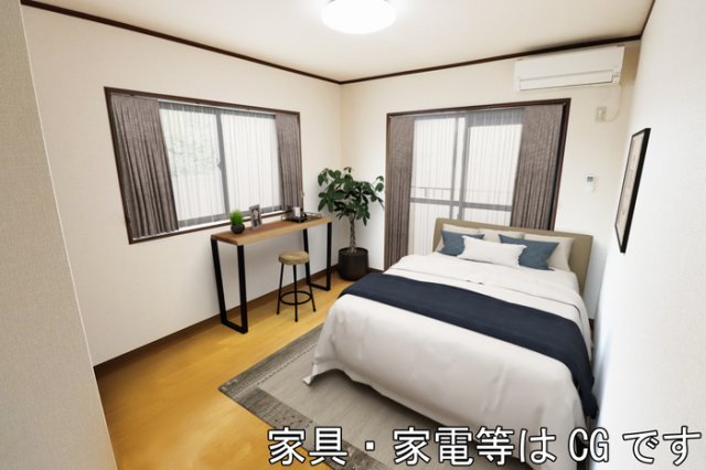 居室・リビング　洋室（家具・家電等はCGです。）