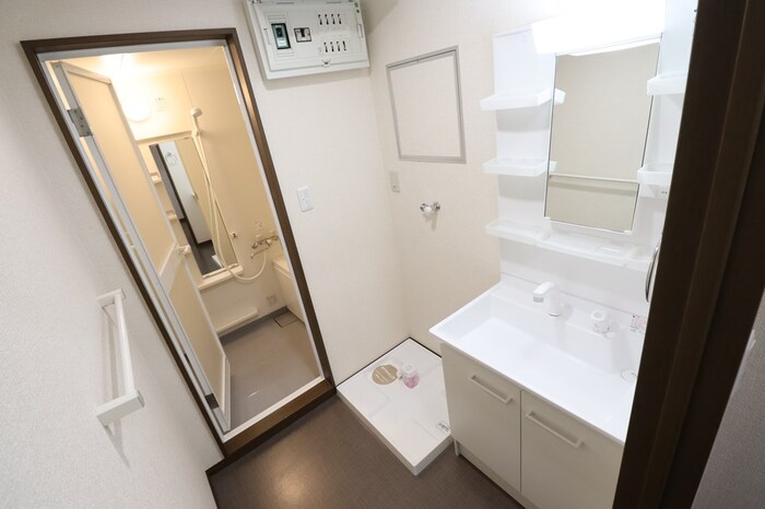 洗面設備　洗髪洗面化粧台