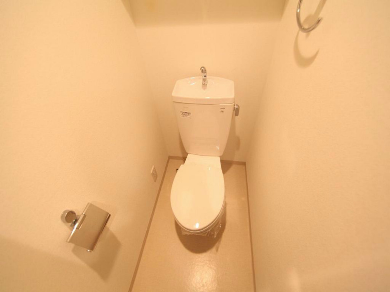 トイレ　洋式トイレ　温水洗浄便座取り付け可