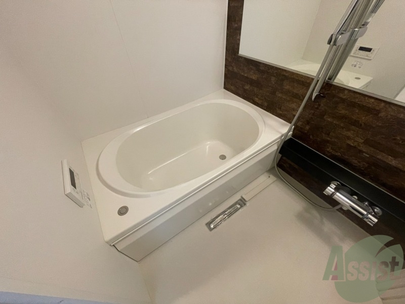 バス・シャワールーム　お風呂は日々の疲れをリフレッシュできる広さがありますね。