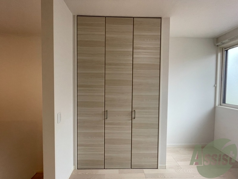 収納　収納スペースです。お洋服やお荷物はこちらへ。