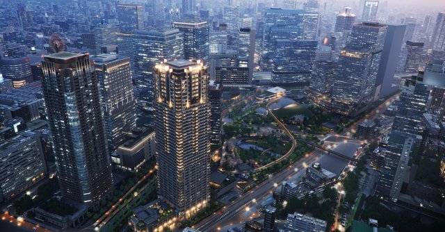 建物外観　グラングリーン大阪THE NORTH RESIDENCE　外