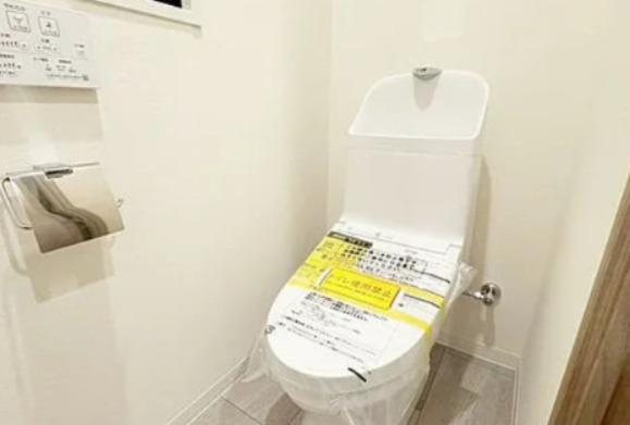 トイレ　ゆったりとした空間のトイレです