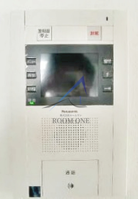 セキュリティ　モニター付きインターホンです。