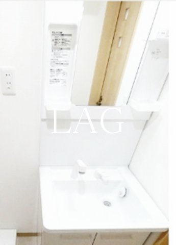 洗面設備　洗面台です。