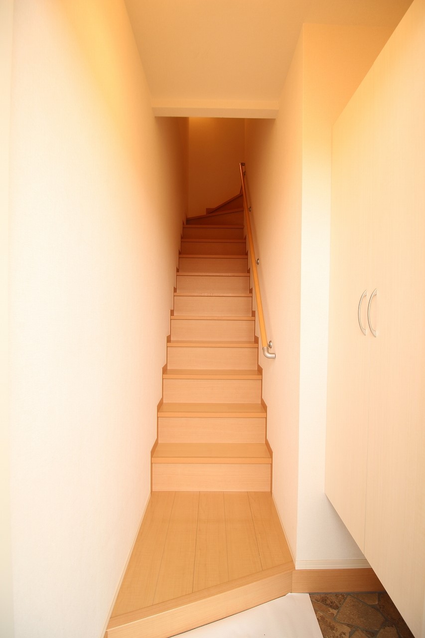 玄関　落ち着いた玄関です