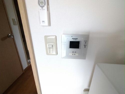 セキュリティ　モニターホン設置