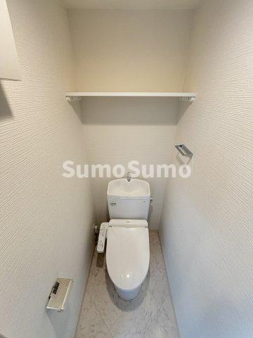 トイレ　ゆったりとした空間のトイレです