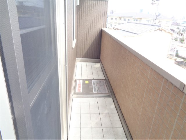 バルコニー　南向き