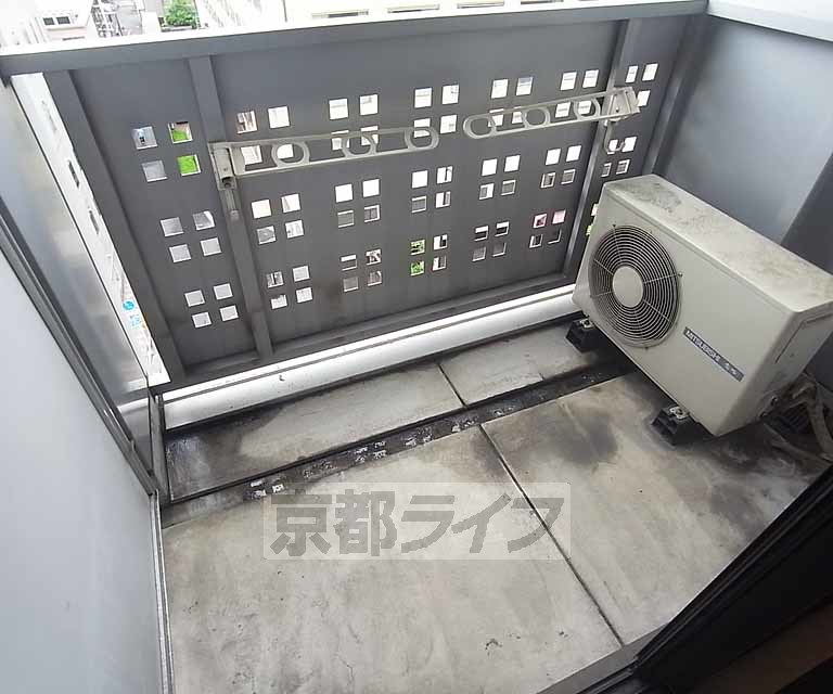 バルコニー　開放感のあるバルコニー。