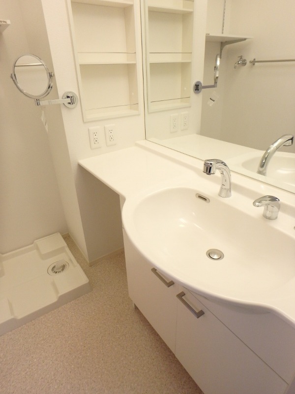 洗面設備　図面と現状に相違がある場合には現状を優先