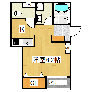 MARSH仁川の間取り写真