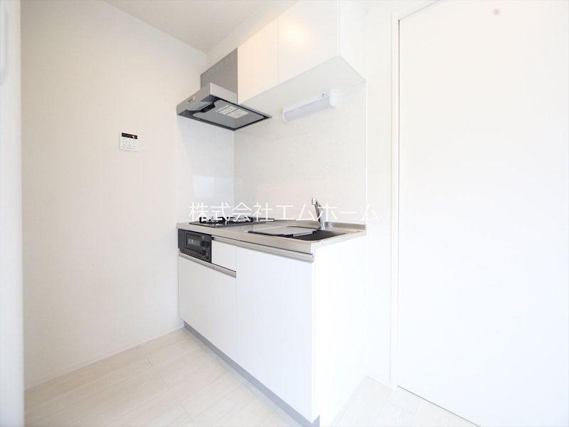 キッチン　システムキッチン（ガス2口コンロ・グリル付）