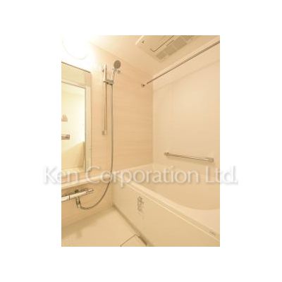 バス・シャワールーム　同タイプ14階のお部屋を撮影。仕様が異なることがあります。