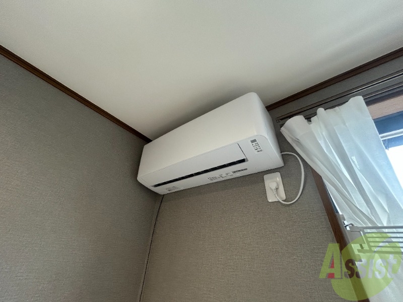 その他設備　エアコンがあるので、夏も冬もしっかり越せそうです。