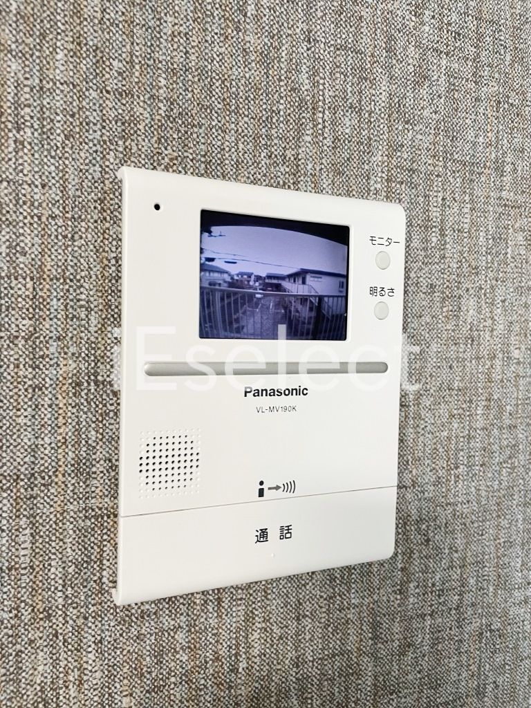 セキュリティ　訪問者の分かるＴＶモニターホン♪