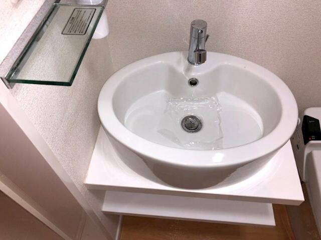 洗面設備　洗面所です