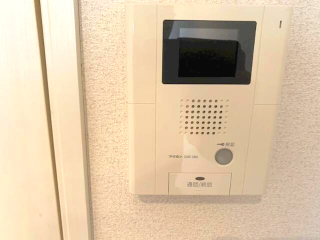 セキュリティ　モニター付きインターホンです